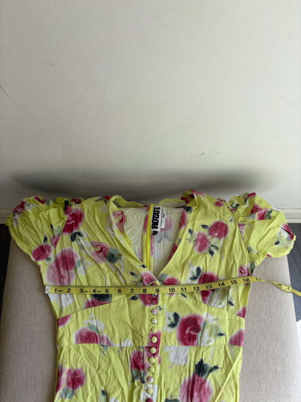 ROTATE Birger Christensen Thora Floral Maxi Dress - Picture 8 of 9
